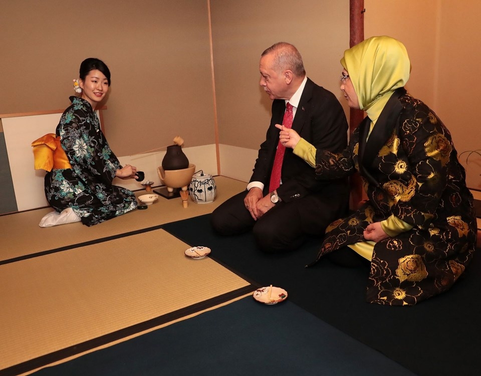 Cumhurbaşkanı Erdoğan Japonya'da 21