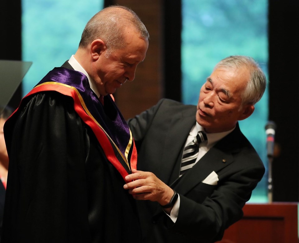Cumhurbaşkanı Erdoğan Japonya'da 5