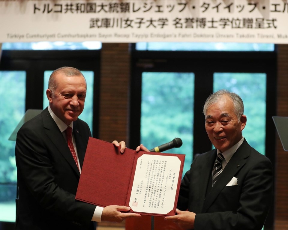 Cumhurbaşkanı Erdoğan Japonya'da 6