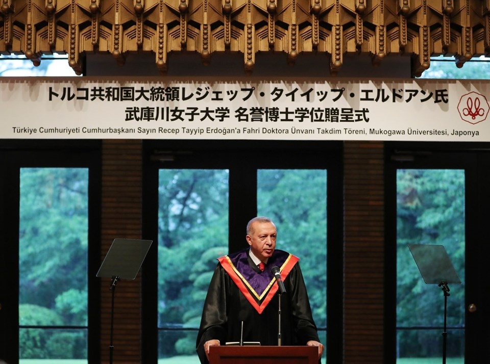 Cumhurbaşkanı Erdoğan Japonya'da 7