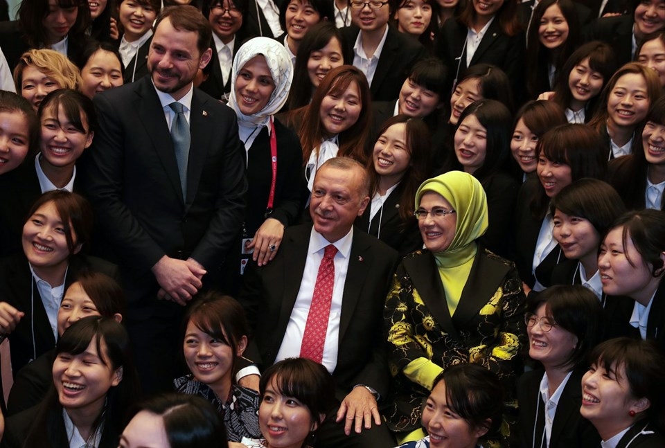 Cumhurbaşkanı Erdoğan Japonya'da 8