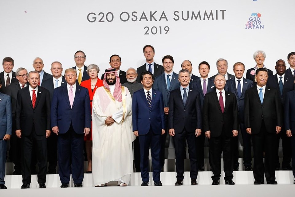 G-20 zirvesi başladı (DÜNYANIN EN GÜÇLÜ 20 LİDERİ JAPONYA'DA) 10