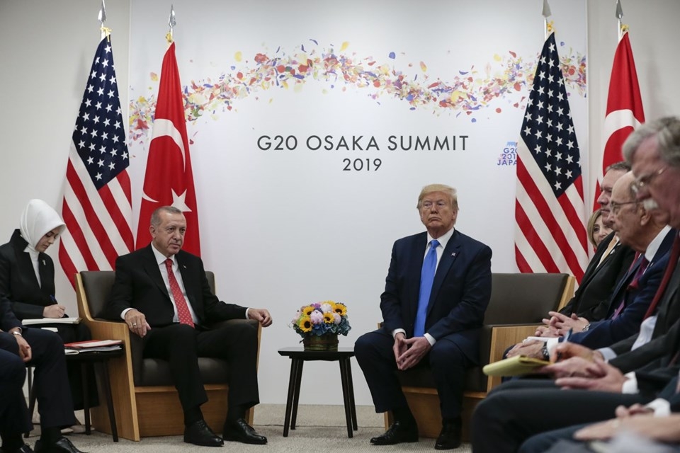 Cumhurbaşkanı Erdoğan, Trump ile görüştü! Tarihi görüşmede ilk mesajlar. 13
