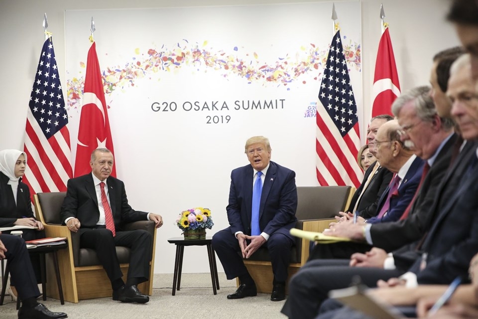 Cumhurbaşkanı Erdoğan, Trump ile görüştü! Tarihi görüşmede ilk mesajlar. 14