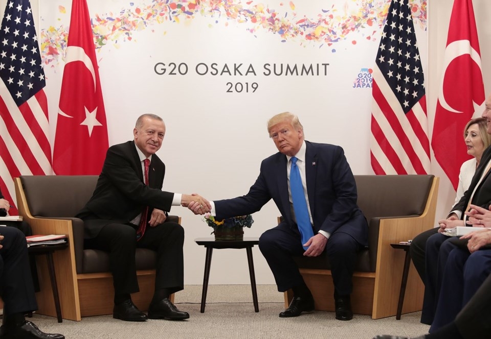 Cumhurbaşkanı Erdoğan, Trump ile görüştü! Tarihi görüşmede ilk mesajlar. 8