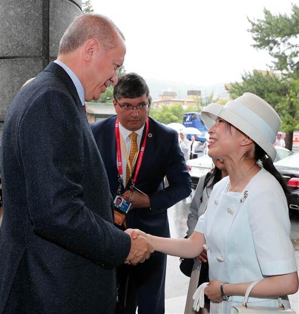 Cumhurbaşkanı Erdoğan'dan Japonya'da sergi ziyareti 5