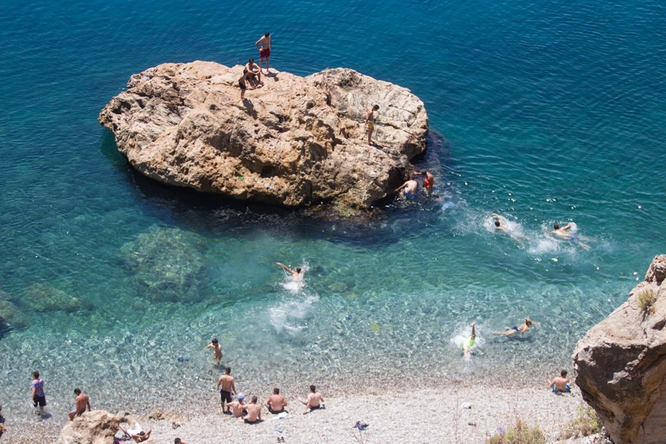 Antalya'dan sıcak hava manzaraları! (Nem oranı yüzde 60) 4