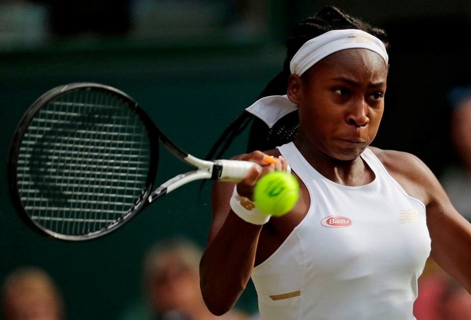 Wimbledon'da Cori Gauff fırtınası devam ediyor... 11