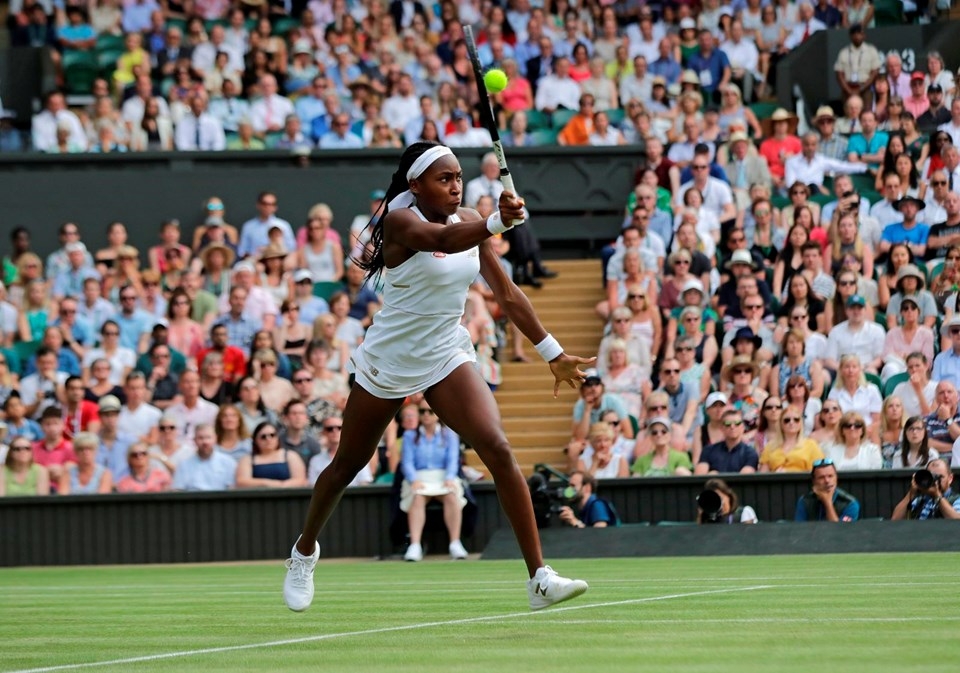 Wimbledon'da Cori Gauff fırtınası devam ediyor... 2