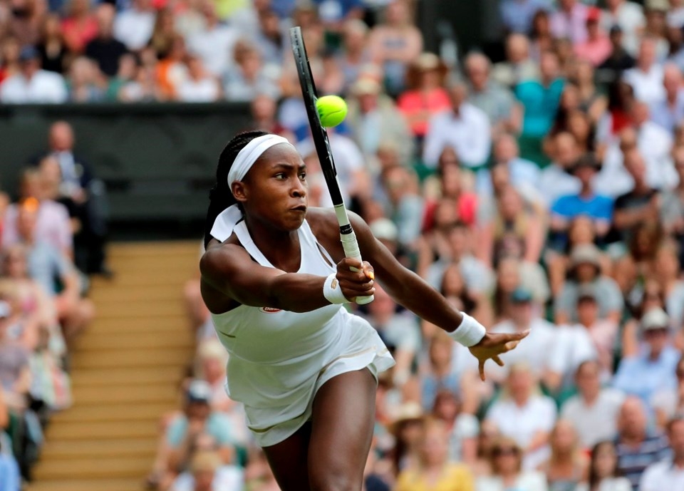 Wimbledon'da Cori Gauff fırtınası devam ediyor... 3