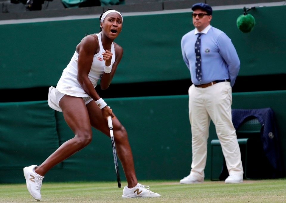 Wimbledon'da Cori Gauff fırtınası devam ediyor... 5