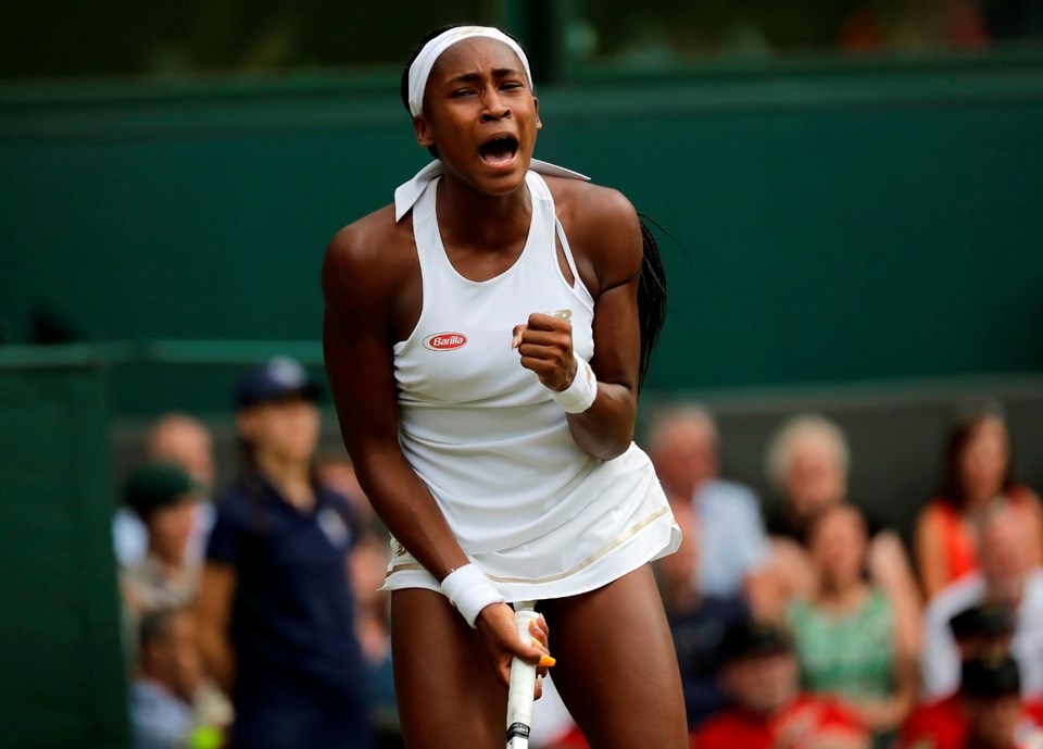 Wimbledon'da Cori Gauff fırtınası devam ediyor... 7