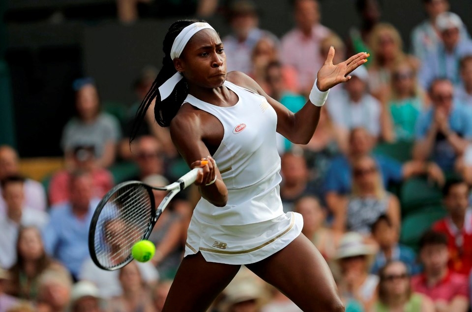 Wimbledon'da Cori Gauff fırtınası devam ediyor... 8