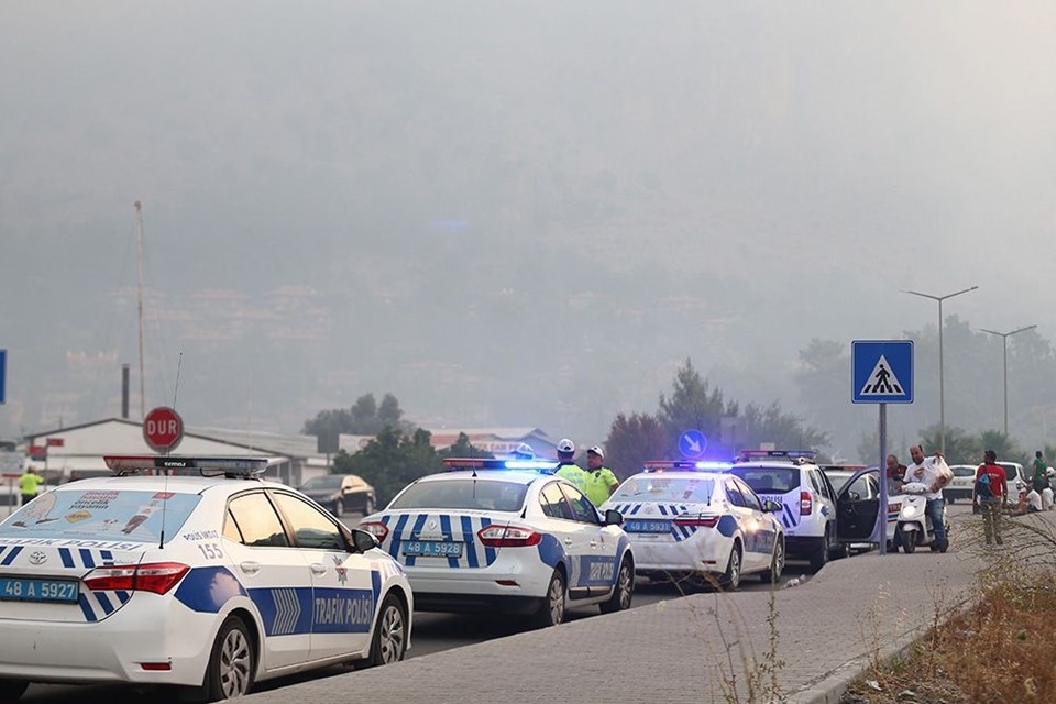 Muğla'daki orman yangını! 18 saat sonra kontrol altına alındı 2