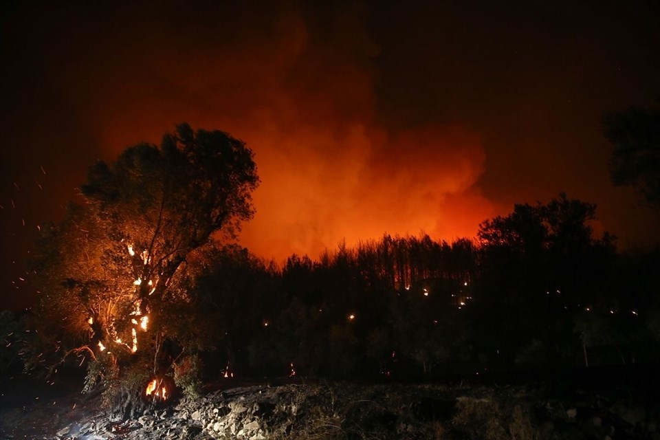 Muğla'daki orman yangını! 18 saat sonra kontrol altına alındı 30