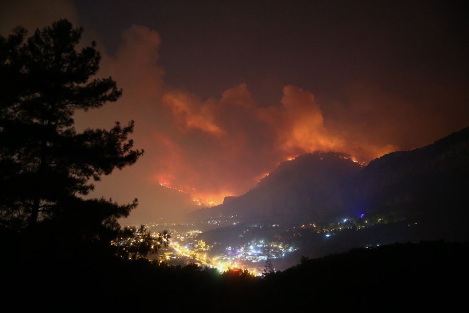 Muğla'daki orman yangını! 18 saat sonra kontrol altına alındı 5