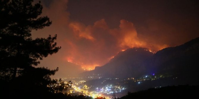 Muğla'daki orman yangını! 18 saat sonra kontrol altına alındı