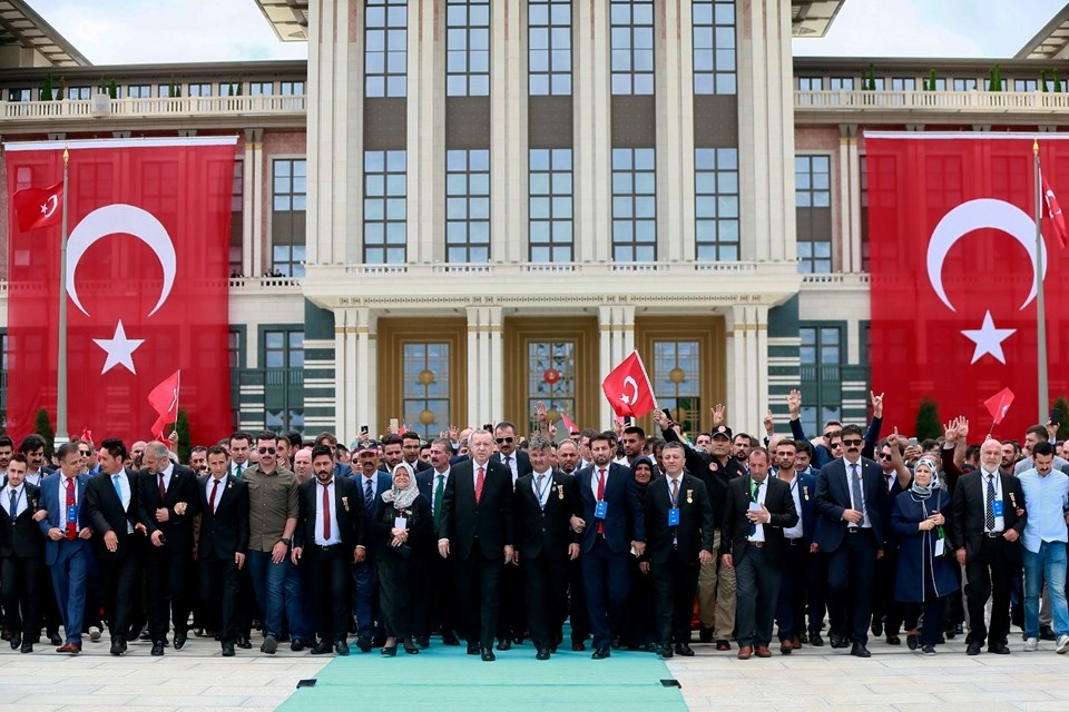 Ankara'da ilk tören Beştepe'de! İşte ilk görüntüler 11