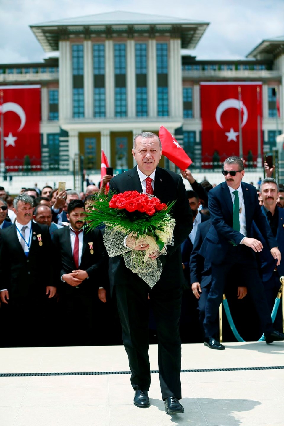 Ankara'da ilk tören Beştepe'de! İşte ilk görüntüler 14