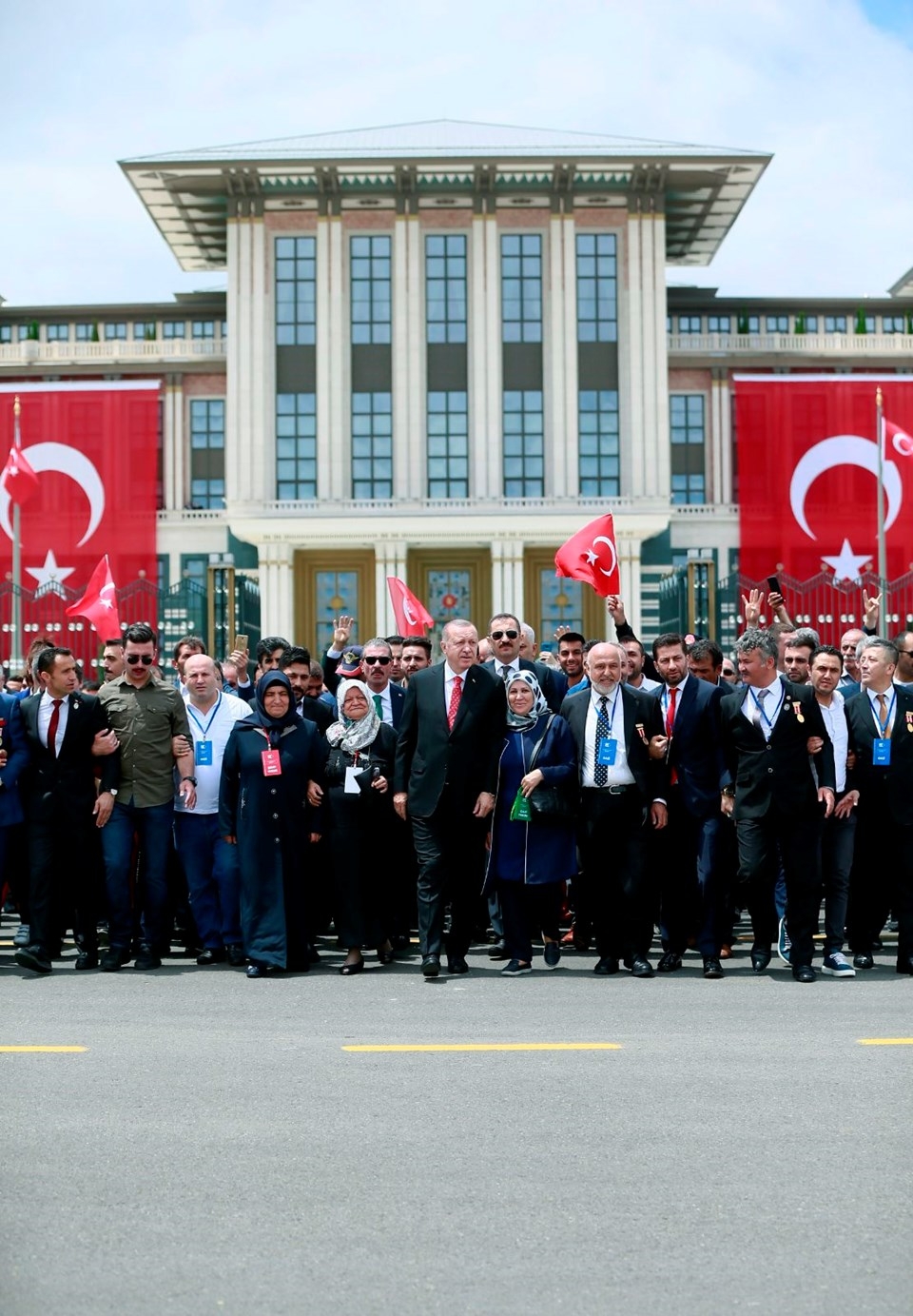 Ankara'da ilk tören Beştepe'de! İşte ilk görüntüler 15