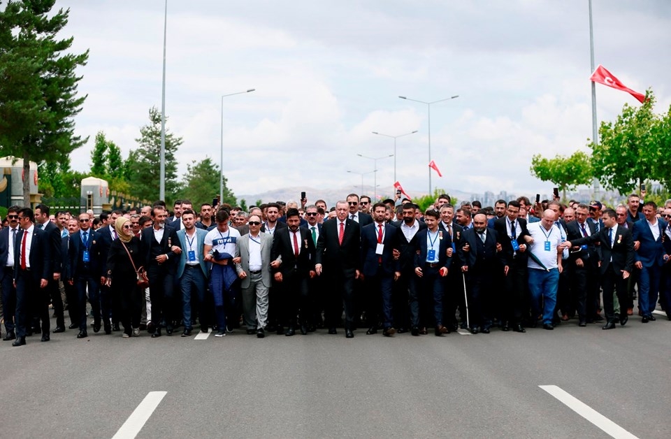 Ankara'da ilk tören Beştepe'de! İşte ilk görüntüler 8