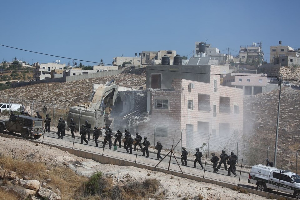 Doğu Kudüs'te yıkım gerginliği! Evleri yıkmaya başladılar 2