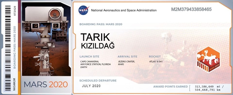 NASA Mars 2020 projesi: Türkiye'den rekor başvuru (NASA 2020 Mars b 2