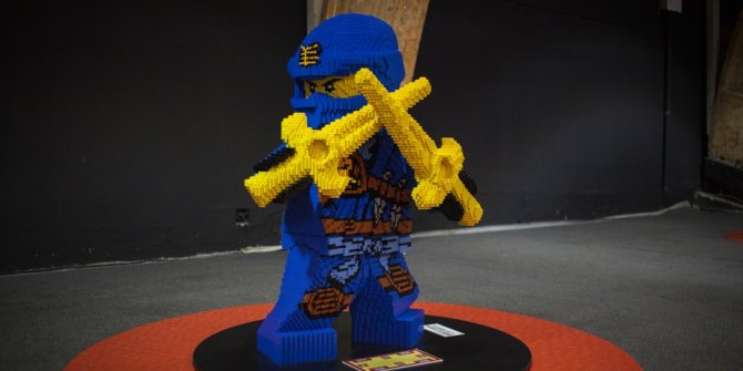 Kolombiya'da LEGO sergisi