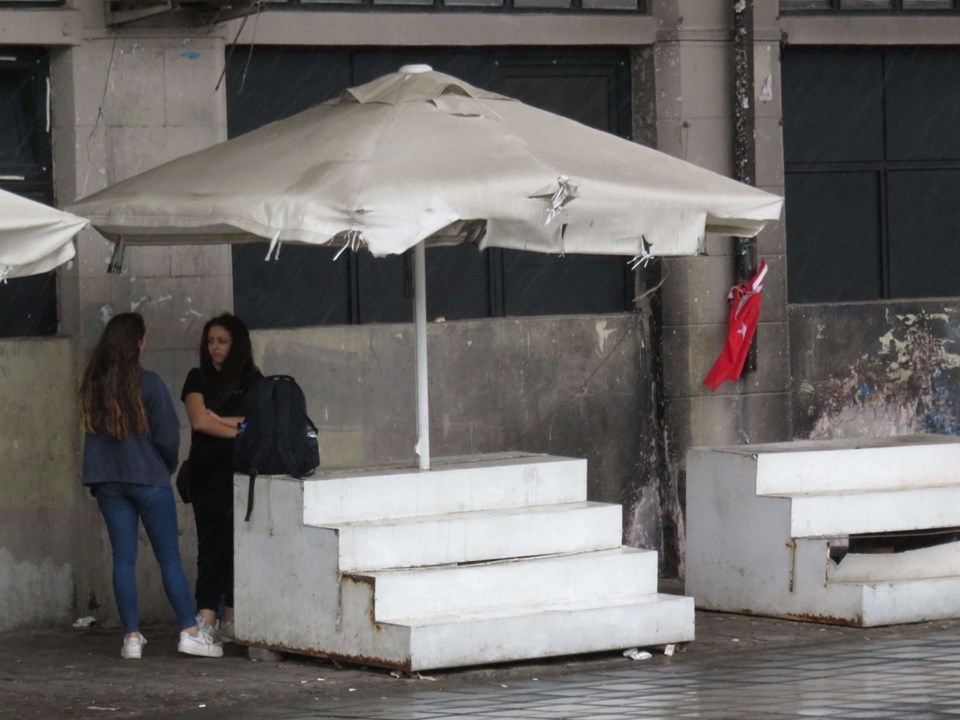 İstanbul'dan sağanak manzaraları! 5