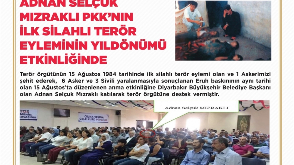 Belediye başkanlarının görevden alınma gerekçeleri(Diyarbakır, Mardin ve 6