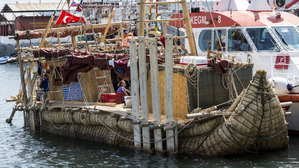 Antik dönemin izlerini taşıyan  gemi İstanbul'da 8