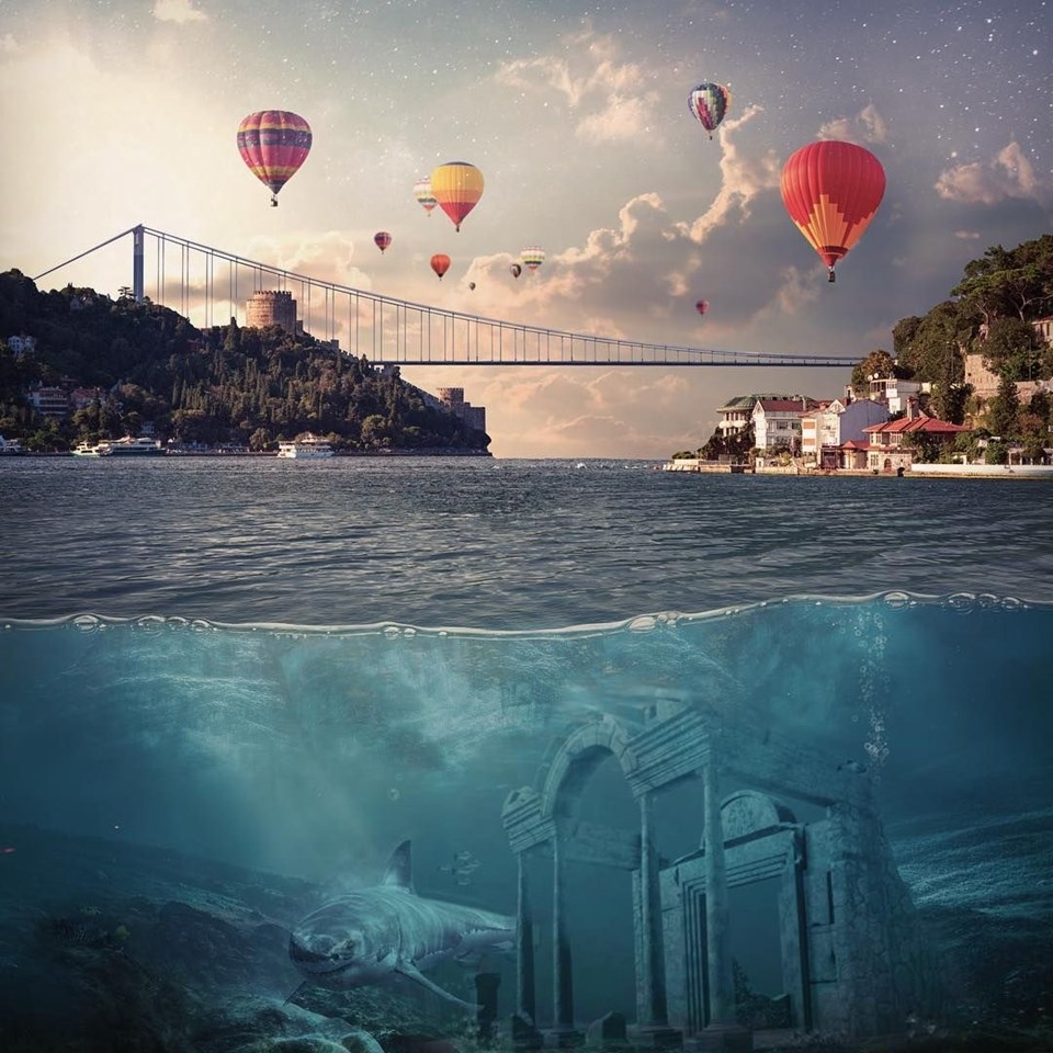 İstanbul'u hiç böyle hayal ettin mi? ('fantastik' manzara 2
