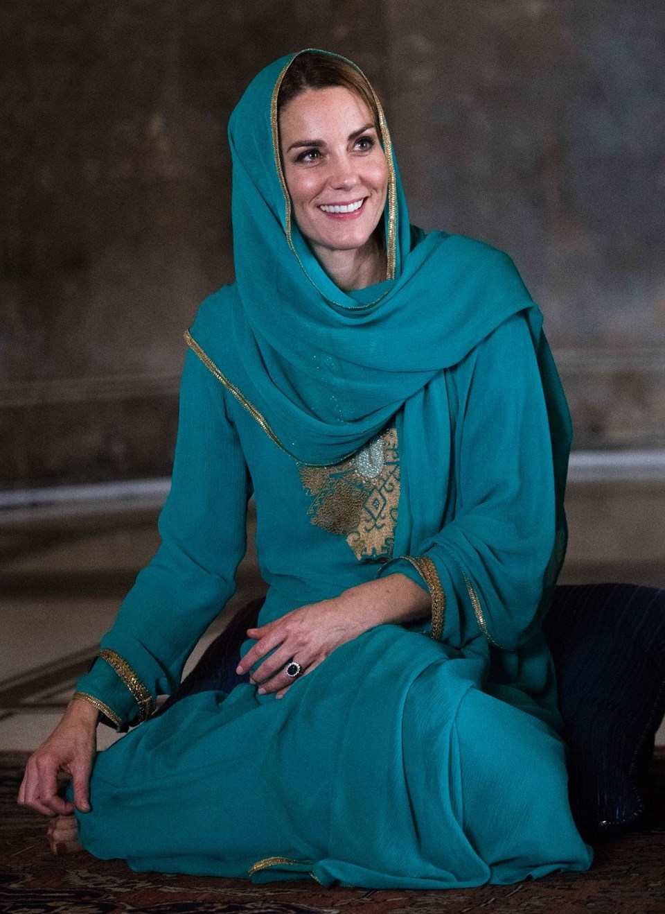 Kate Middleton ve Prens William'dan cami ziyareti 5