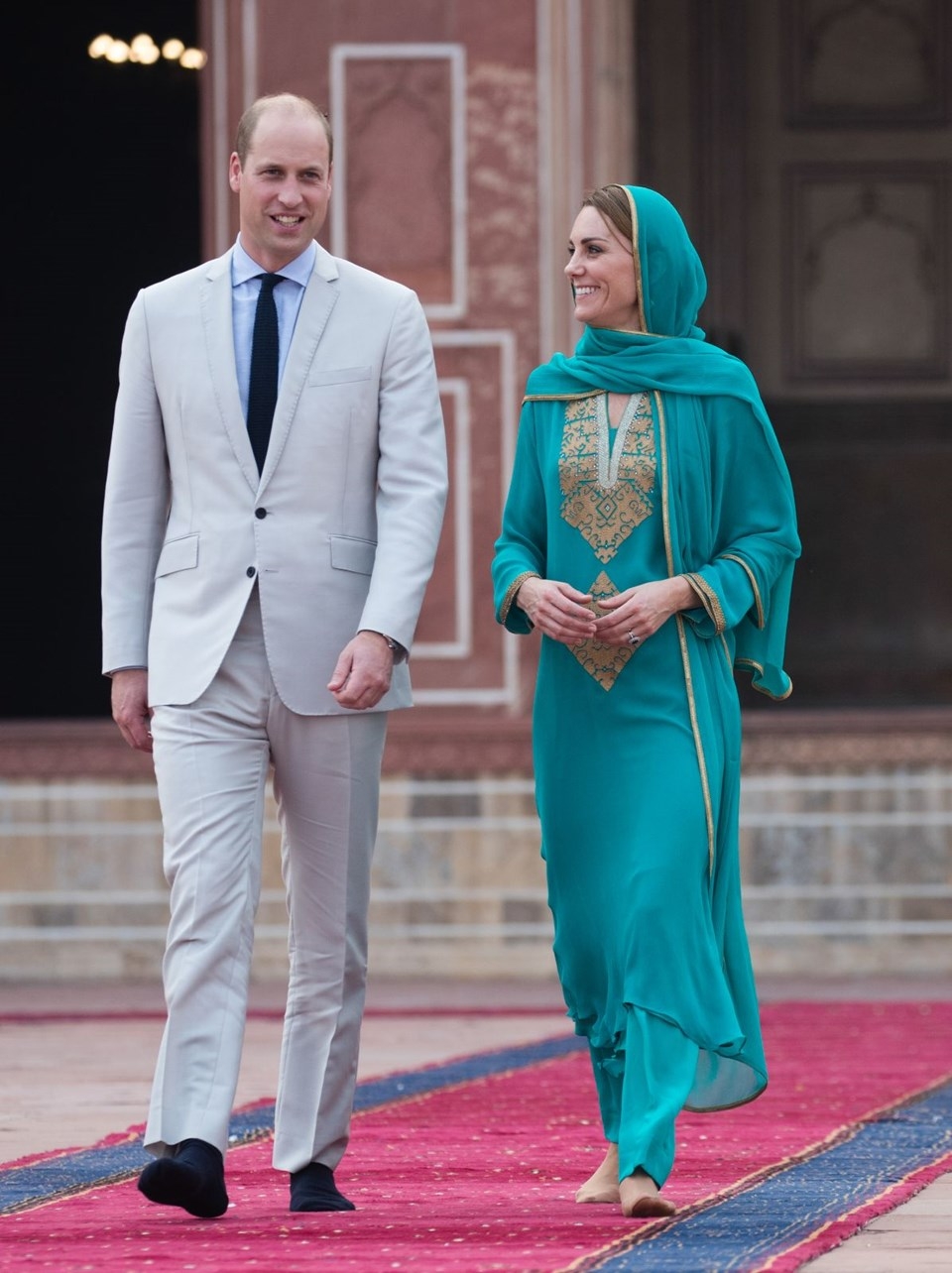 Kate Middleton ve Prens William'dan cami ziyareti 6