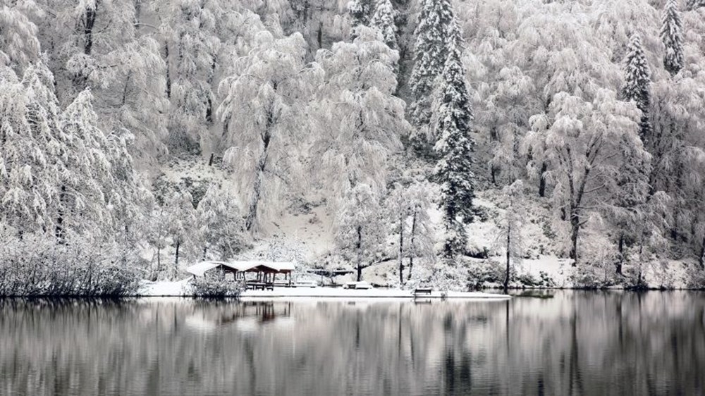 Borçka Karagöl 'beyaz gelinliği'ni giydi 7