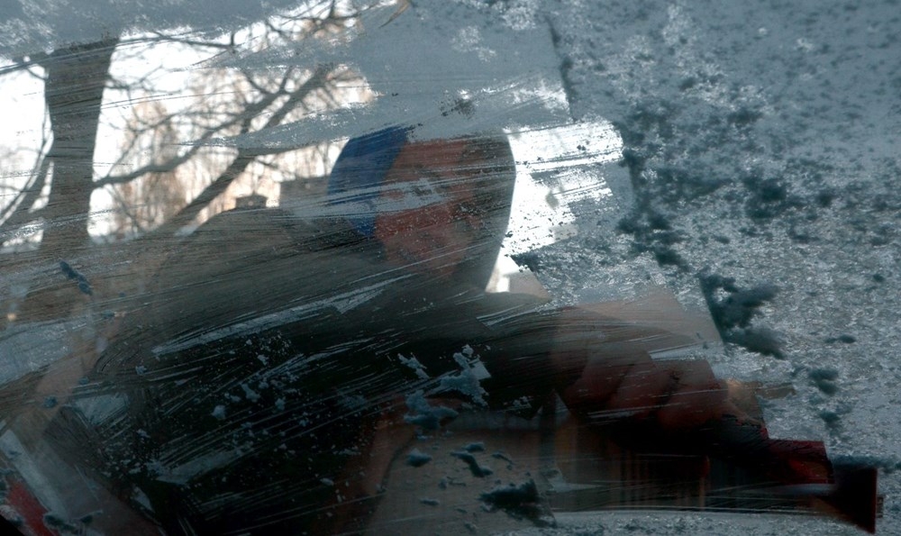 Doğu Anadolu'da soğuk hava etkili oluyor.Her yer  buz kesti 5