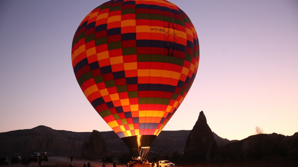 Seher vakti güzelliği balonlarla renkleniyor 14