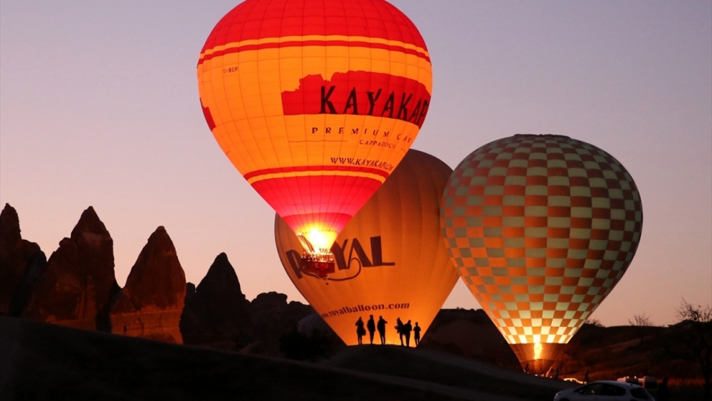 Seher vakti güzelliği balonlarla renkleniyor 6