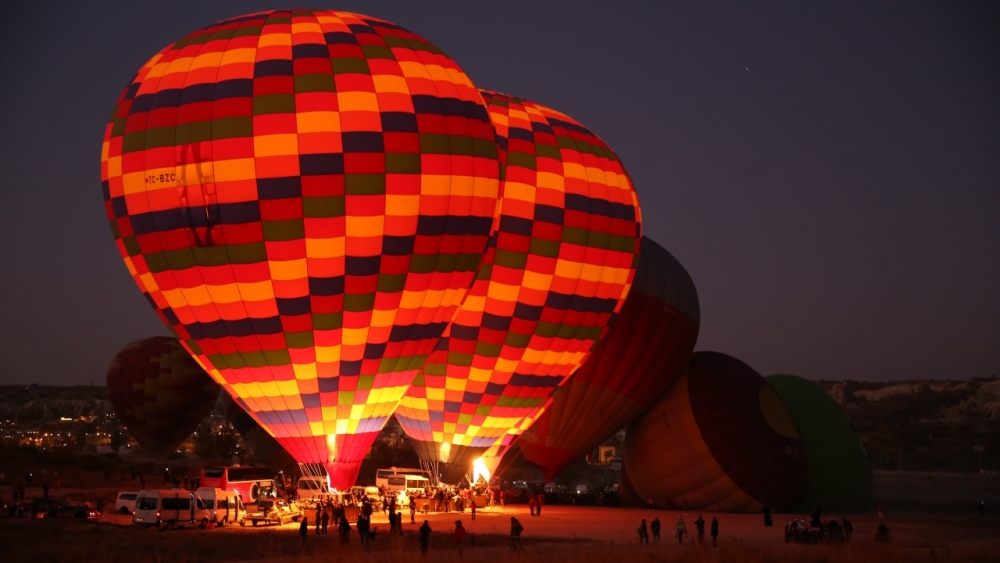 Seher vakti güzelliği balonlarla renkleniyor 7