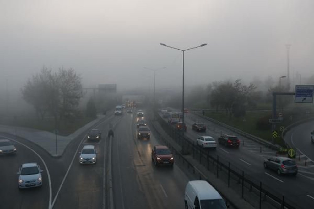 İstanbullular güne sisle uyandı 12