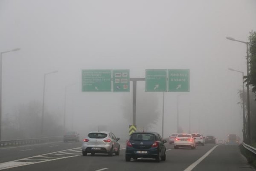 İstanbullular güne sisle uyandı 13