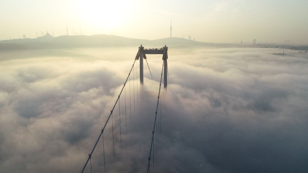 İstanbullular güne sisle uyandı 16