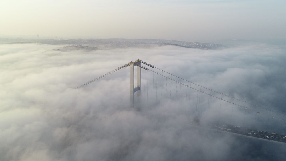 İstanbullular güne sisle uyandı 17