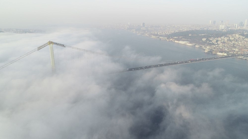 İstanbullular güne sisle uyandı 20