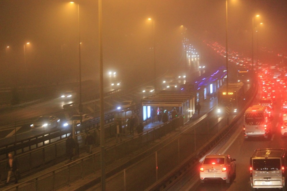 İstanbullular güne sisle uyandı 7
