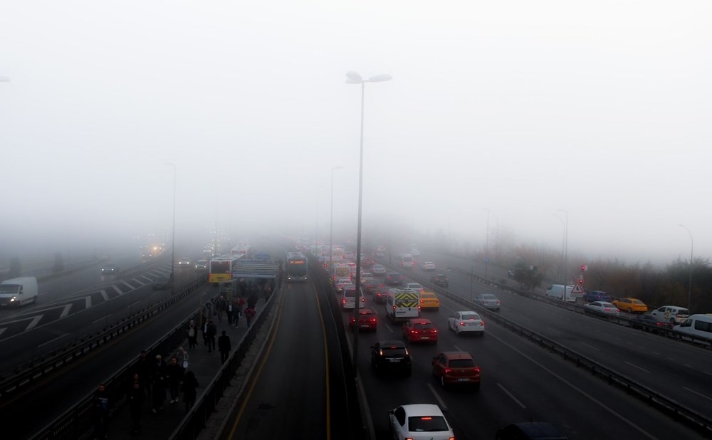 İstanbullular güne sisle uyandı 8