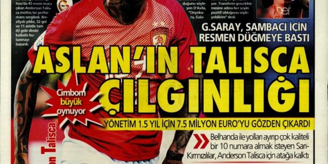 Günün spor manşetleri (2 Ocak 2020) 'Fenerbahçe'den Ben Arfa..