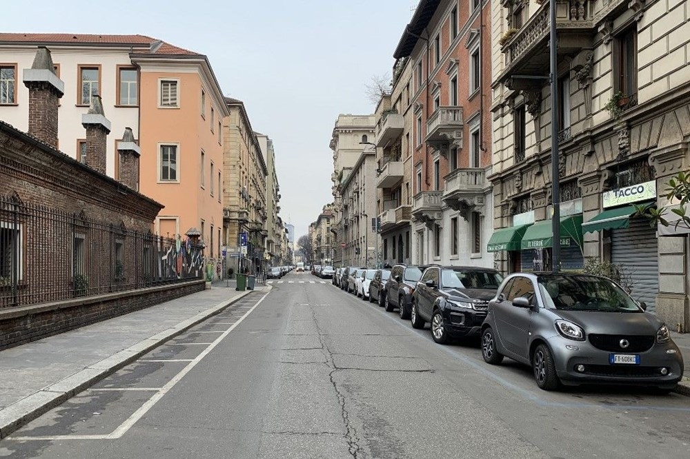 İtalya'nın ünlü sokaklarında corona virüs ıssızlığı 1