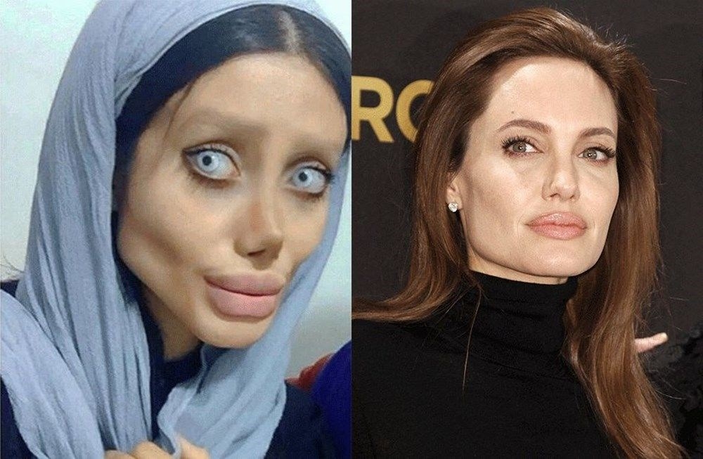 Zombie Angelina Jolie (Sahar Tabar) corona virüse yakalandı 2