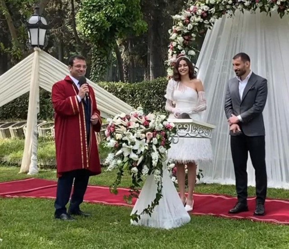 Oyuncu Şilan Makal ile futbolcu Şener Özbayraklı evlendi 3